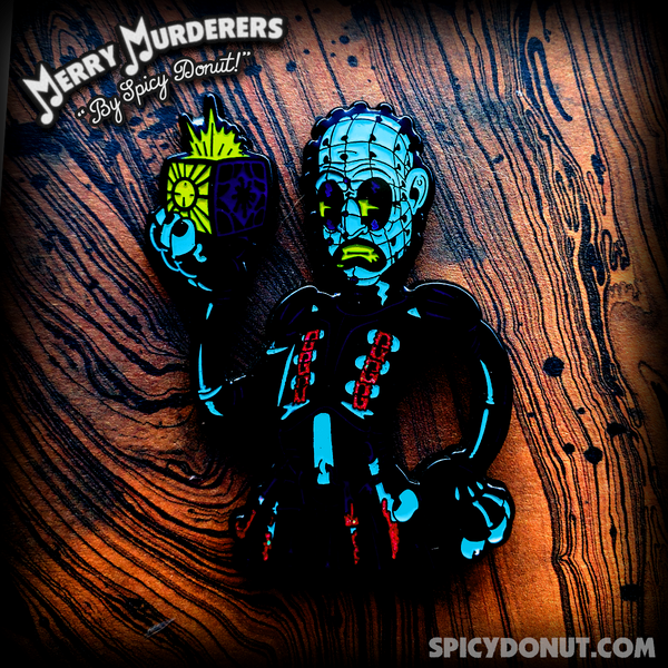 Pinhead's Puzzle Time Enamel Pin