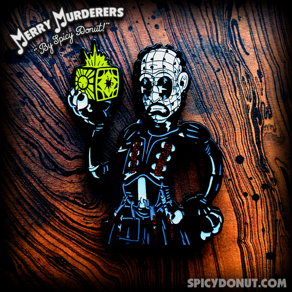 Pinhead's Puzzle Time Enamel Pin