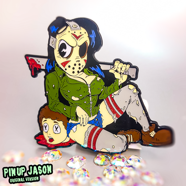Pinup Jason Enamel Pin