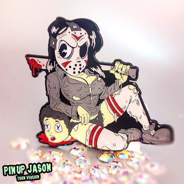 Pinup Jason Enamel Pin