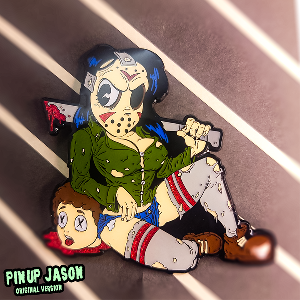 Pinup Jason Enamel Pin