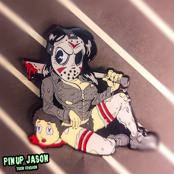 Pinup Jason Enamel Pin