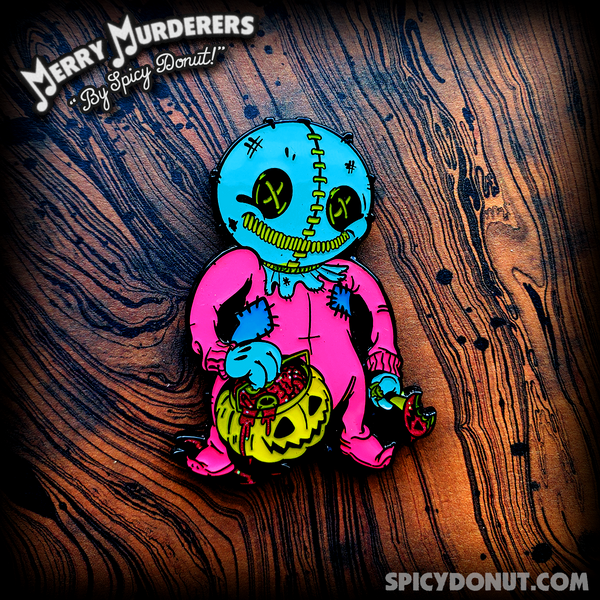 Sam's Trick Enamel Pin