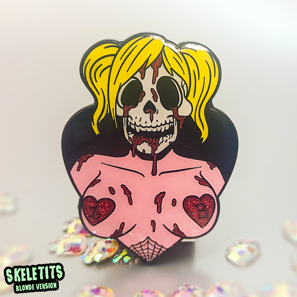 Skeletits Enamel Pin