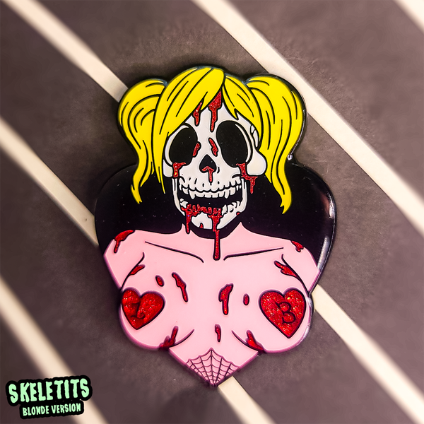 Skeletits Enamel Pin