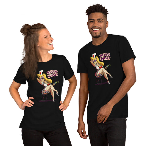 Hello Nurse - Short-Sleeve Unisex T-Shirt