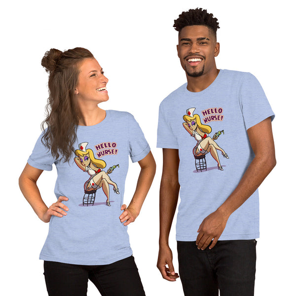 Hello Nurse - Short-Sleeve Unisex T-Shirt