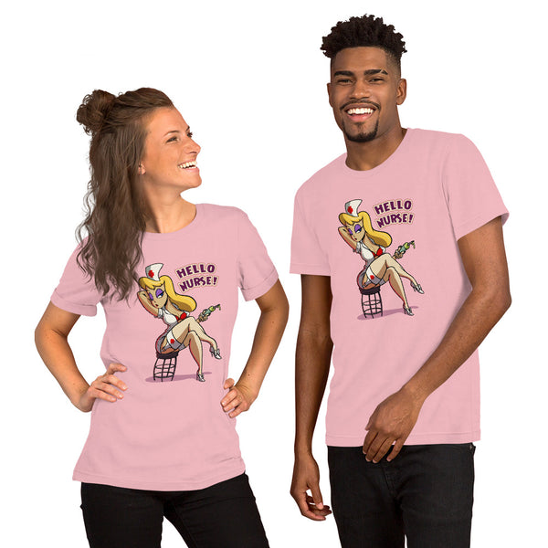 Hello Nurse - Short-Sleeve Unisex T-Shirt