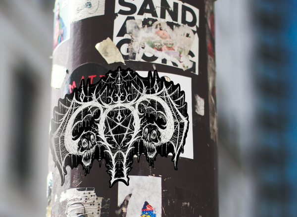 Metal Inside and Out 5" Sticker