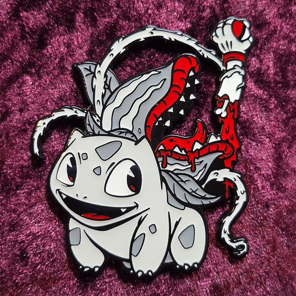 Bulbaudrey 3" Enamel Pin