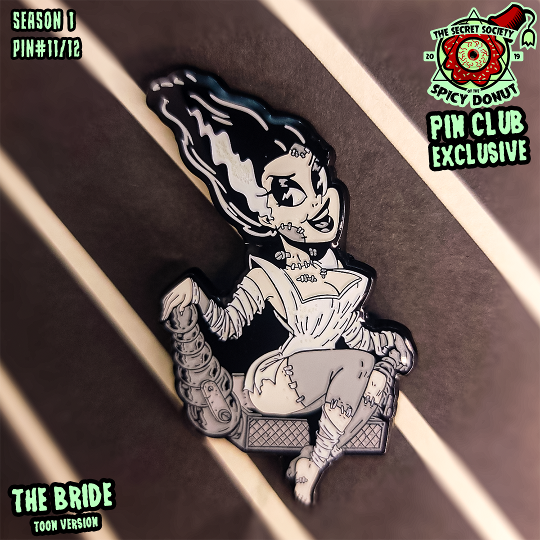 The bride enamel pin- Patreon exclusive