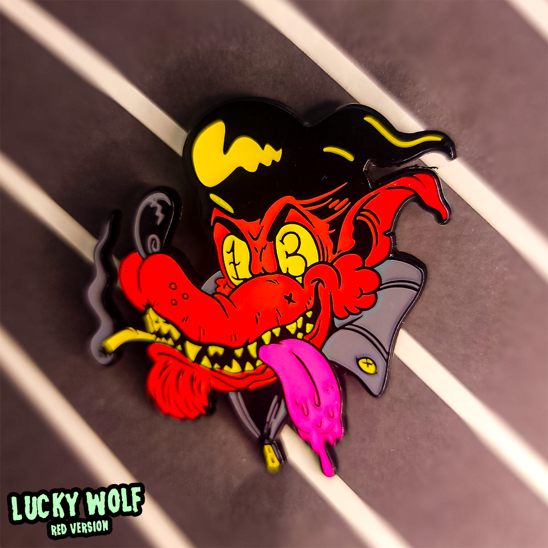 Lucky Wolf -Red