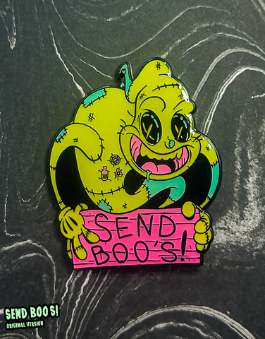 Send Boo's Enamel Pin