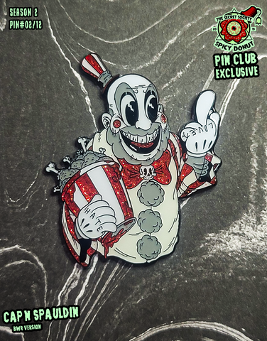 Cap'n Spaulding Enamel Pin - Patreon Exclusive Variant
