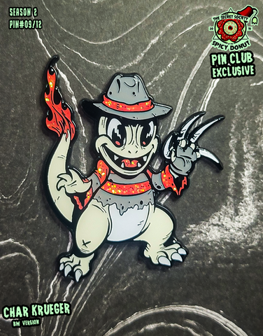 Toon Char Krueger 2" Enamel Pin (Patreon Exclusive)