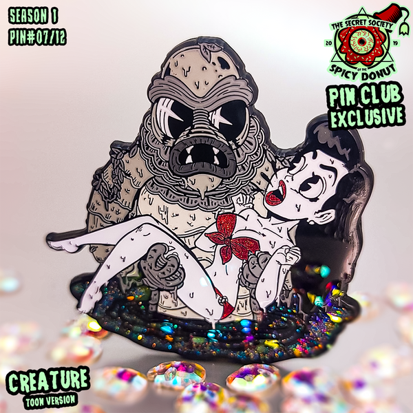 Patreon Exclusive - Creature Feature Vintage Pin
