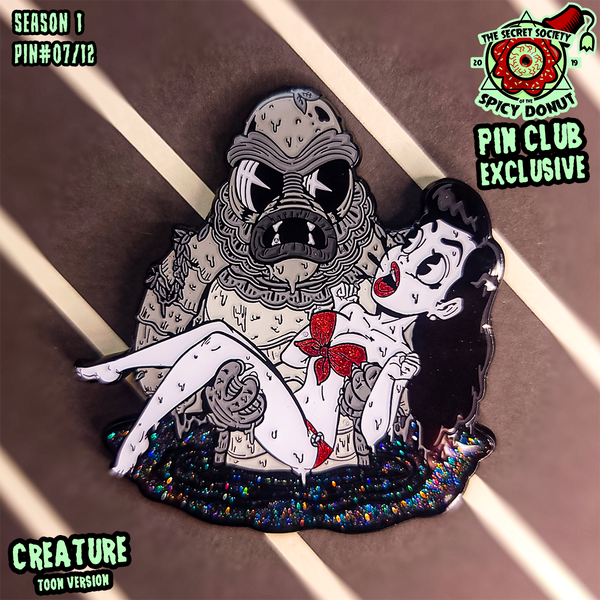 Patreon Exclusive - Creature Feature Vintage Pin