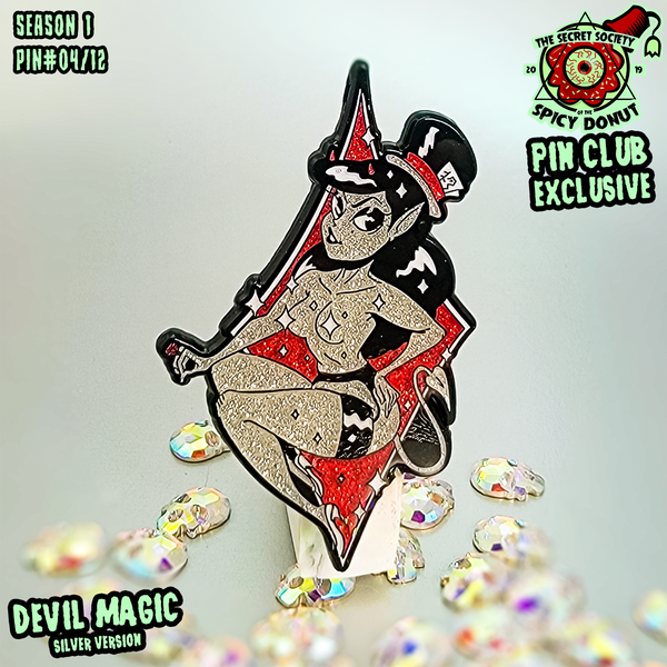 Devil Magic Silver - Pin Club Exclusive
