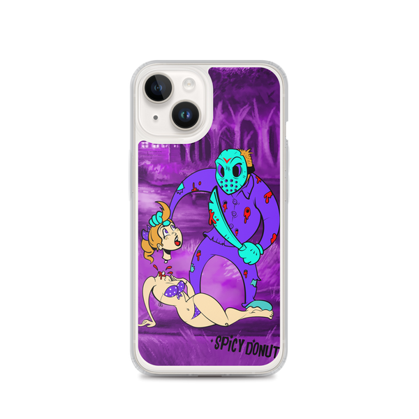 NES Jason In Toon Town - iPhone Case