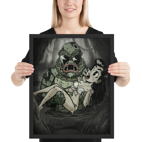 Creature Feature - Framed poster