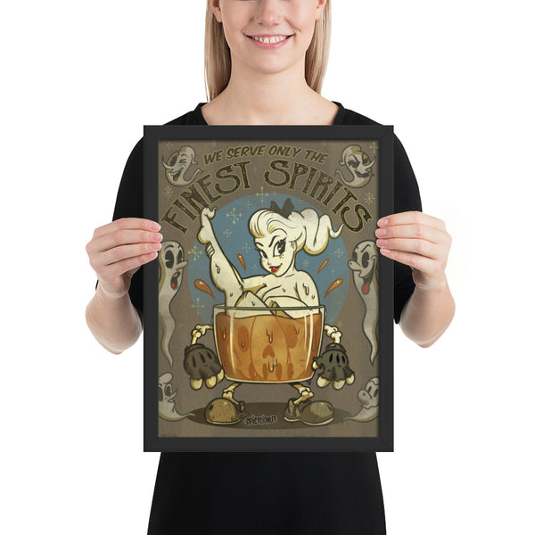 Finest Spirits - Framed poster