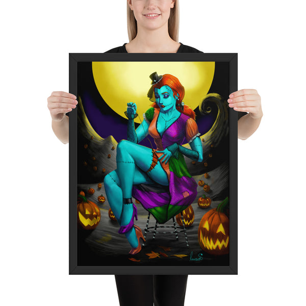 Sally's Stitch - Framed poster