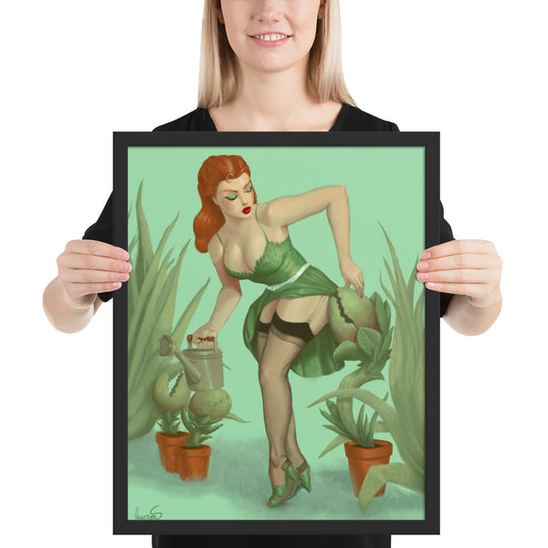 Ivy's Garden - Framed poster