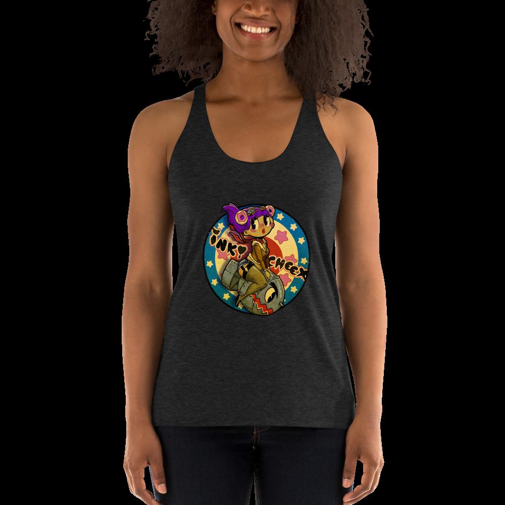 Bombs Away Inky Cheex - Women's Racerback Tank