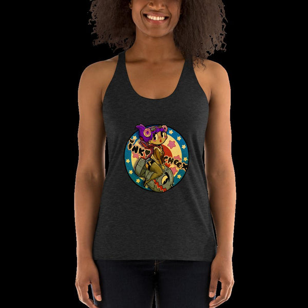 Bombs Away Inky Cheex - Women's Racerback Tank