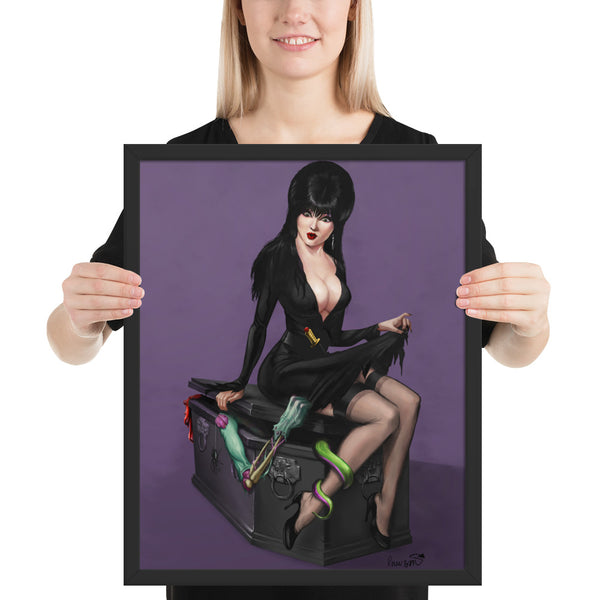 Mistress of the Dark - Framed poster