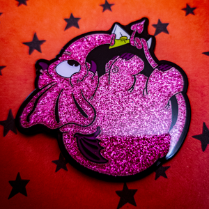 Pink Elephant Enamel Pin