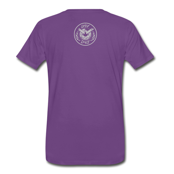 Mask it or Casket - Men's Premium T-Shirt - purple
